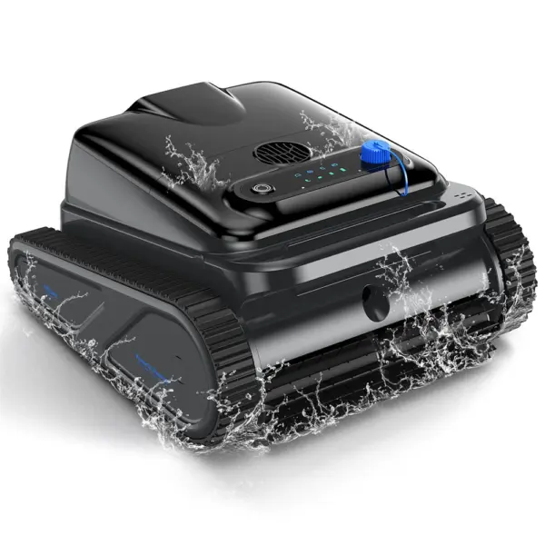[EU US Direct] INSE Y50S Robotstofzuiger voor zwembaden,Verbeterde motor,Krachtig voor muurklimmen met schrobborstels,Sl