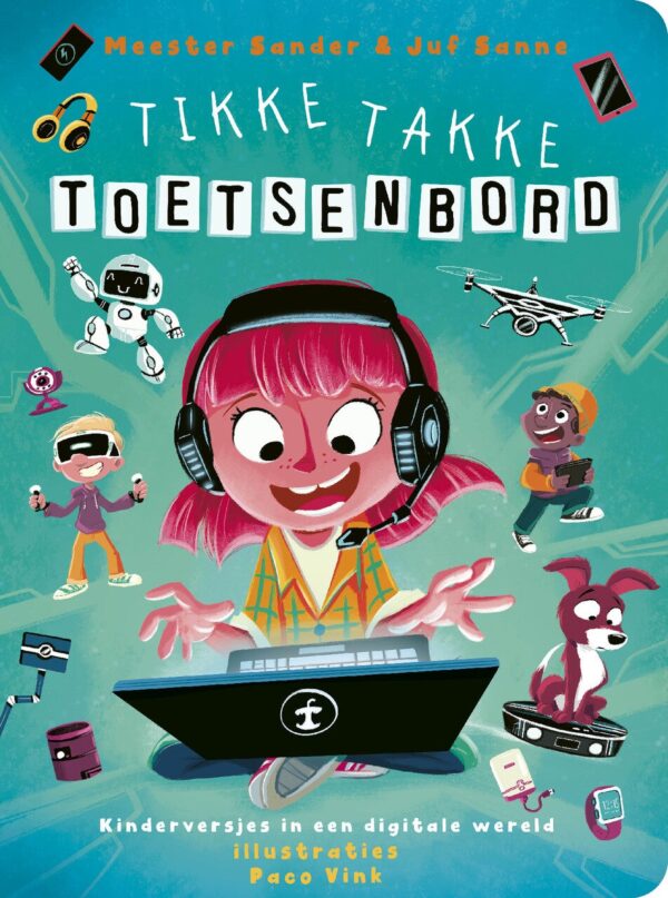 Tikke takke toetsenbord (Kartonboek)